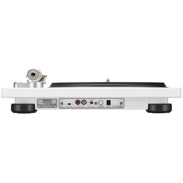 Main product image for Denon DP450USBWT HiFi Belt Driven Turntable White245-4042